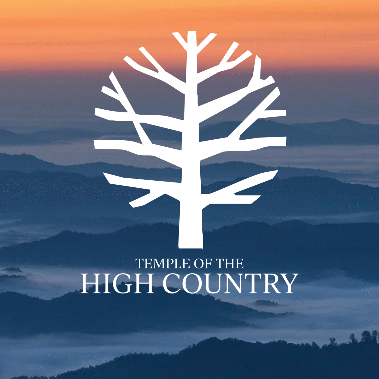The logo of the Temple of the High Country, Boone, NC