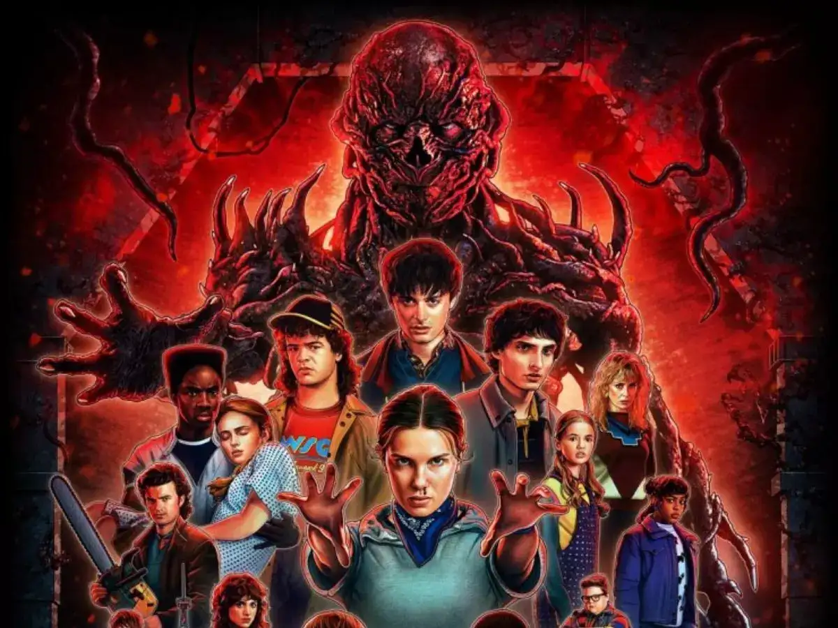 Poster art for the finale of Stranger Things